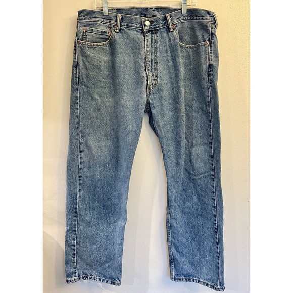 Levi 505 Jeans W40‎ X L30 Men's Straight Leg - Picture 1 of 12